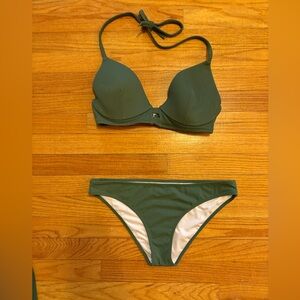Green Bikini Set
